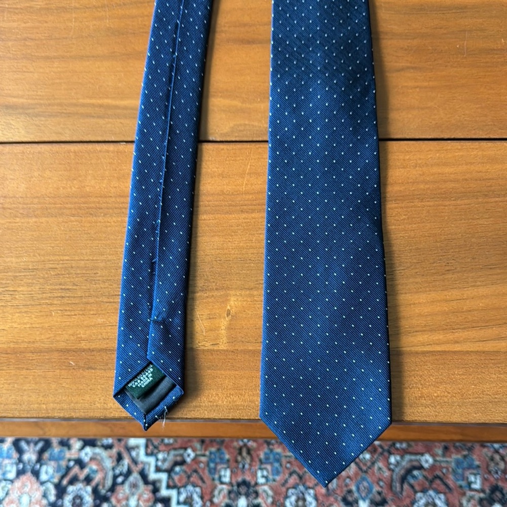 J. Crew Blue Silk Classic Tie